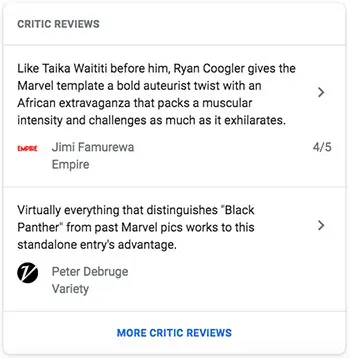 Critic Review