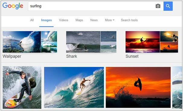جست و جوی عکس مورد نظر به کمک جستجوی پیشرفته گوگل
