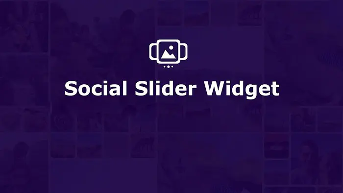 افزونه Social Slider Widget PRO