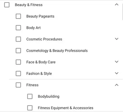 هدف‌گیری بر اساس عنوان (Topic)