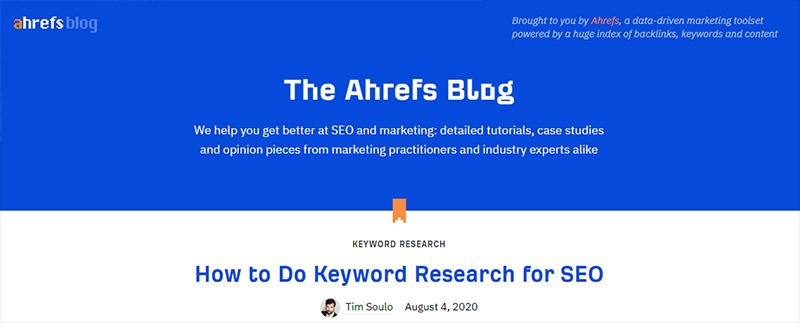 The Ahrefs Blog