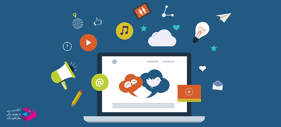 انتخاب نوع محتوا 