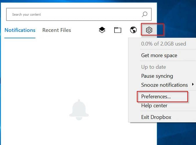 نحوه اشتراک گذاری فایل در DropBox ویندوز