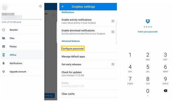 نحوه به اشتراک گذاری فایل در دراپ باکس اندروید