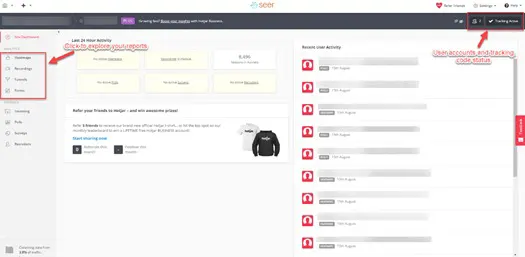 استفاده از هاتجر Hotjar