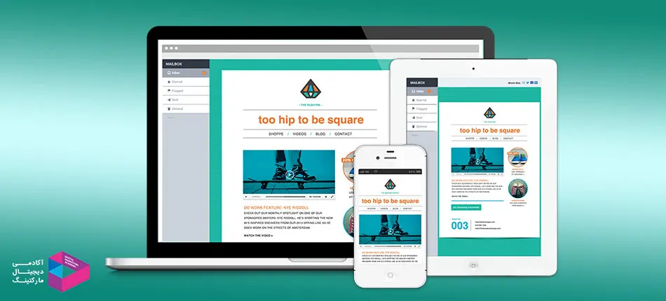 واکنش گرایی بر روی موبایل