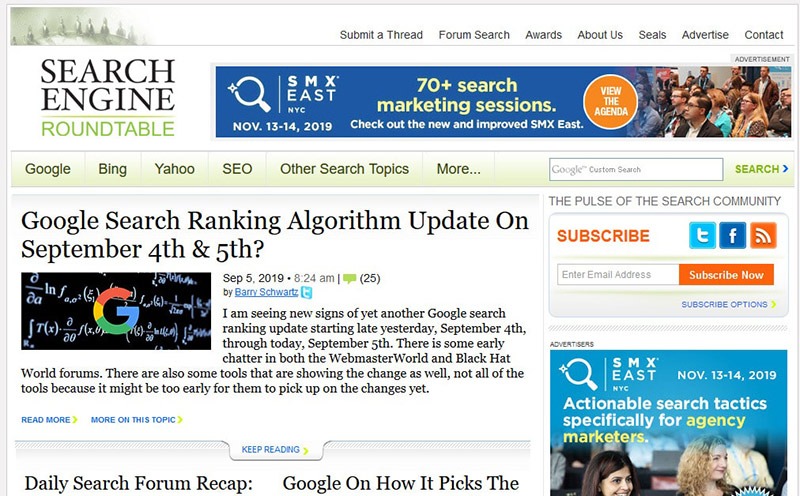 Search Engine Roundtable