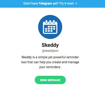Skeddy bot