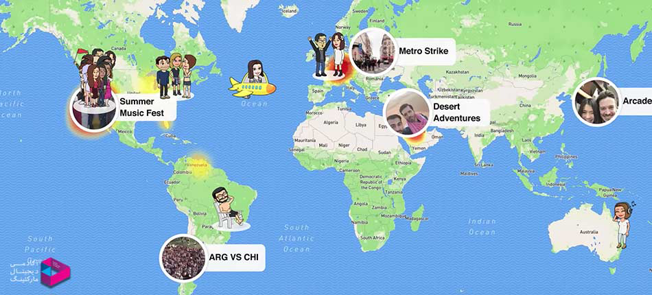 اسنپ مپ Snapmap