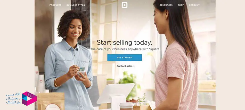وبسایت SQUARE