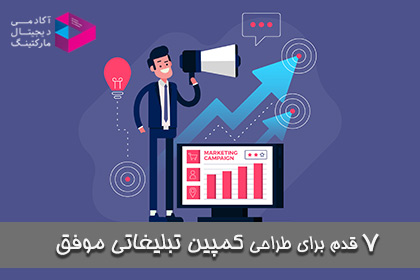 7 قدم برای طراحی کمپین تبلیغاتی